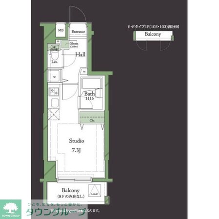 HF明大前レジデンスの物件間取画像